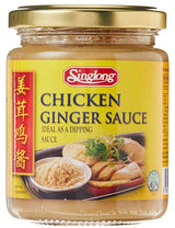 Singlong Chicken Ginger Sauce 230g. Give a bit of zing to your dishes with Singlong Chicken Ginger Sauce. This sauce is ideally used as a dipping