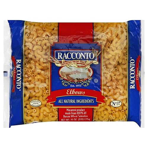 Racconto Elbows Pasta, 16 Ounce -- 20 per case.