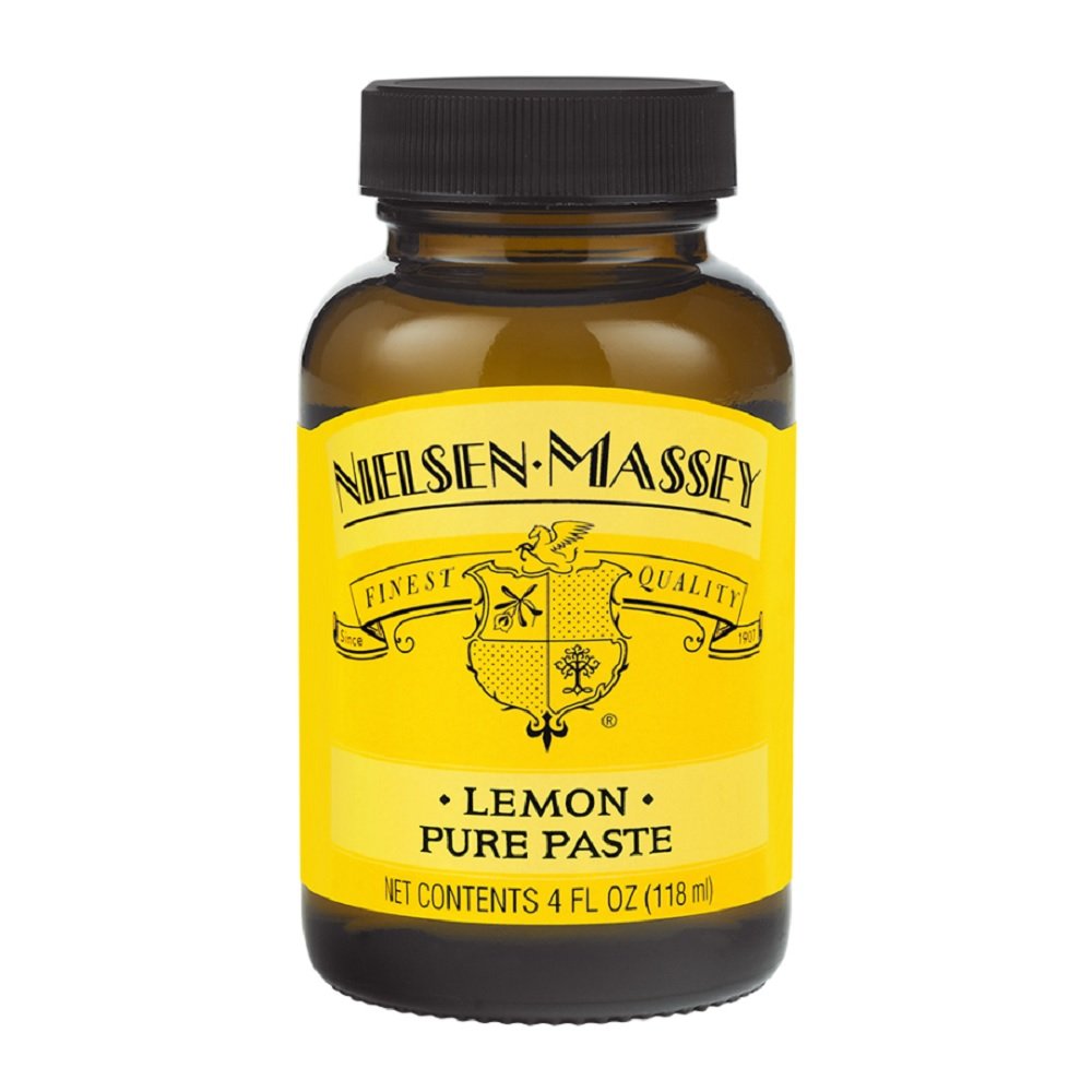 Nielsen-Massey Pure Lemon Paste for Baking and Cooking, 4 Ounce Jar