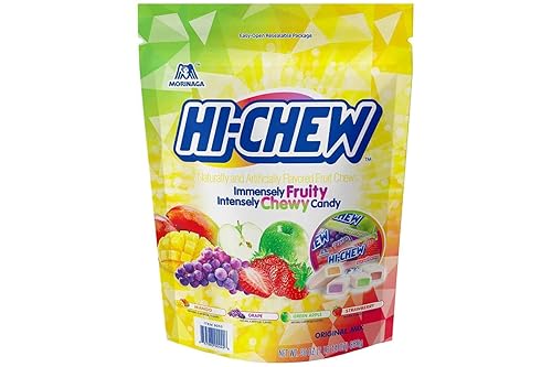 Morinaga Hi-Chew Mango, Grape, Green Apple and Strawberry 30oz 160+ Chews