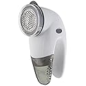 Laundry 360 Portable Fabric Shaver |Triple Blade | Protects Your Clothes | Quickly and Effectively Remove Fluff | Lint | Sweater Saver | White.