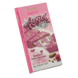 Angel Hair Cotton Candy Chocolate Bar - 6 oz (170 G) Raspberry White Chocolate with Cotton Candy and Pistachio Cream - 6 oz (170 G) (Pack of 2)