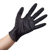 Karat Nitrile Powder-Free Gloves (Black) - Case of 1000 (Medium)