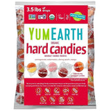 YumEarth Organic Fruit Drops - Variety Flavored Natural Hard Candy, Fruit Candy for Kids - Allergy Friendly, Non GMO, Gluten Free, Vegan (Bulk Pack)