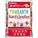 YumEarth Organic Fruit Drops - Variety Flavored Natural Hard Candy, Fruit Candy for Kids - Allergy Friendly, Non GMO, Gluten Free, Vegan (Bulk Pack)