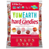YumEarth Organic Fruit Drops - Variety Flavored Natural Hard Candy, Fruit Candy for Kids - Allergy Friendly, Non GMO, Gluten Free, Vegan (Bulk Pack)
