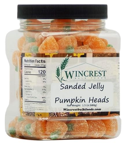 Sanded Jelly Pumpkins - 1.5 Lb tub