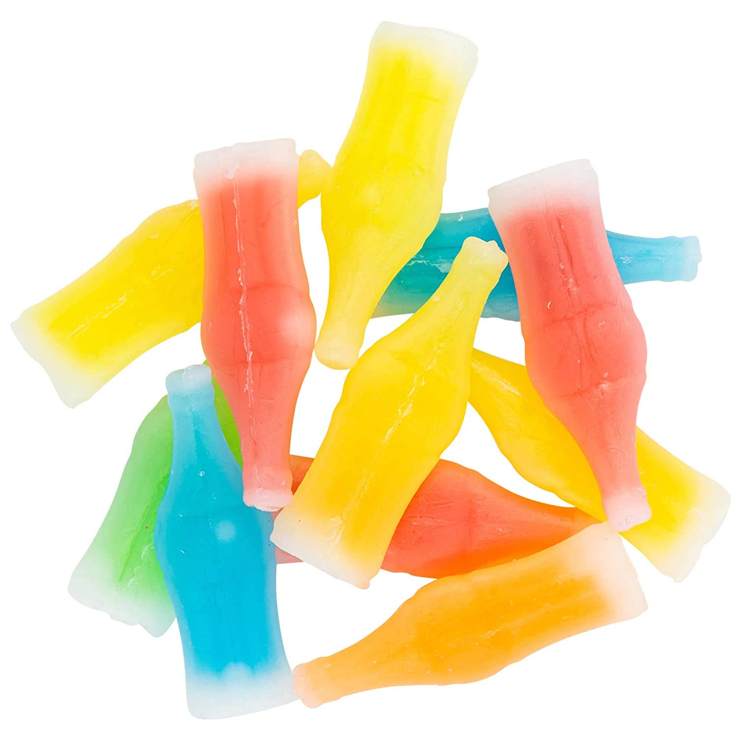 Wax Bottle Candy - 4 Pounds - Pastel Favors - Wax Candies - 90s Novelty Treats - Candy Drinks