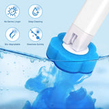 42 PCS Disposable Toilet Bowl Brush Refills, Disposable Toilet Brush Heads, Toilet Wand Disposable Refill Heads, Disposable Replacement Head (42Pcs