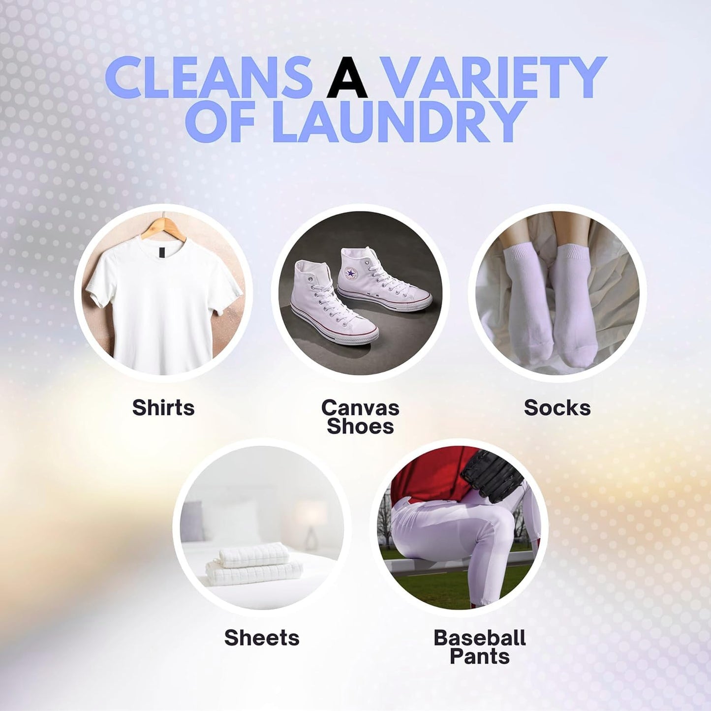 Laundry Detergent Powder (50 Lbs) | Citrus Scent, HE Compatible, Low Suds, for Home and Commercial Use