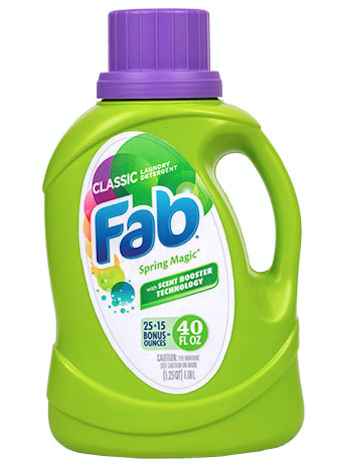 Fab Spring Magic Liquid Laundry Detergent, 40-oz