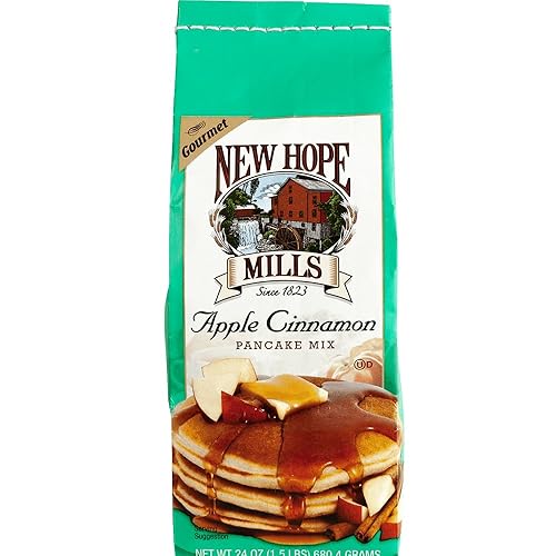 Apple Cinnamon Pancake Mix by New Hope Mills : Indulge in Warmth and Flavor - 24oz