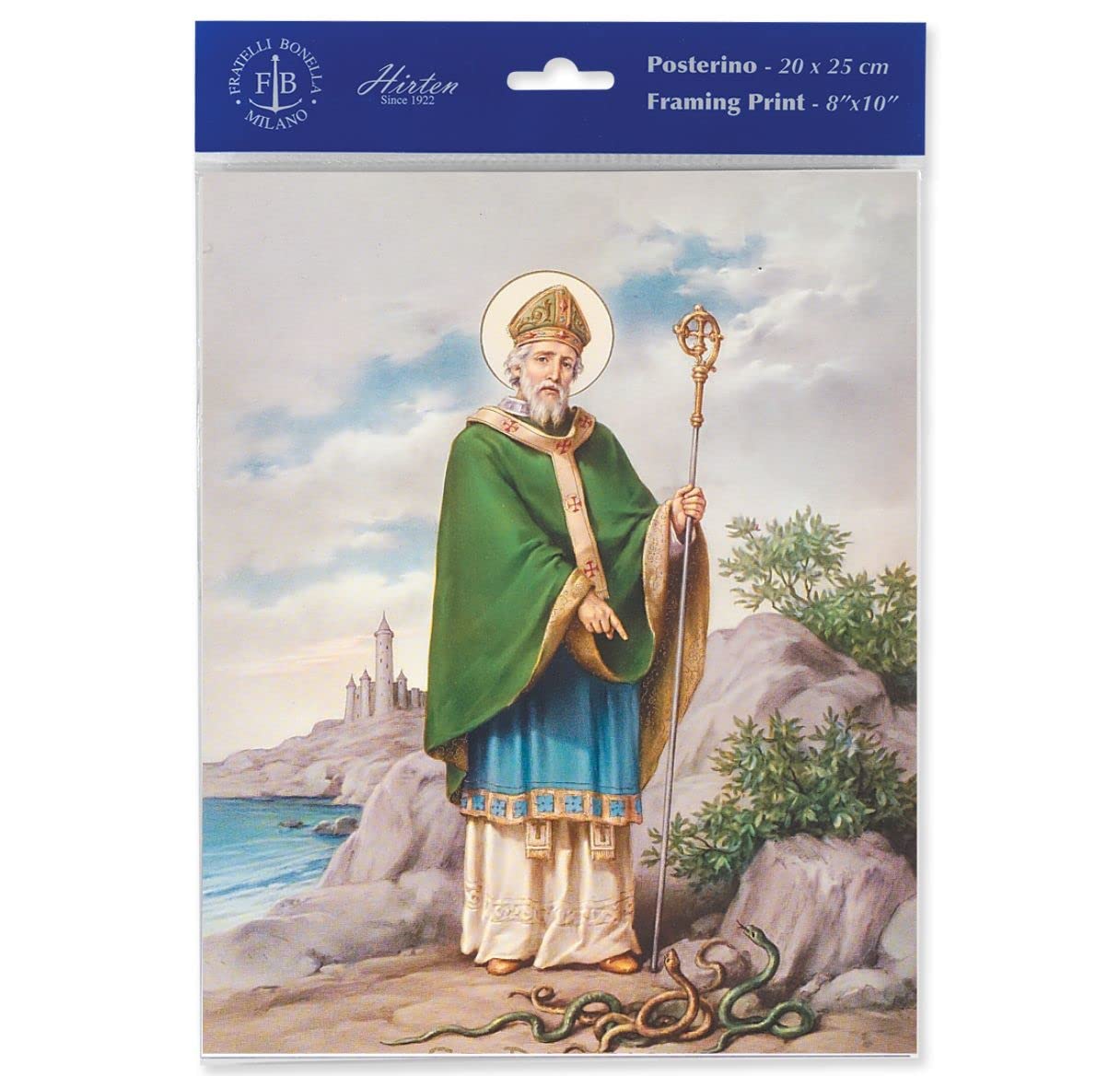 St. Patrick 8"x10" Italian Prints, 3-Count Value Pack