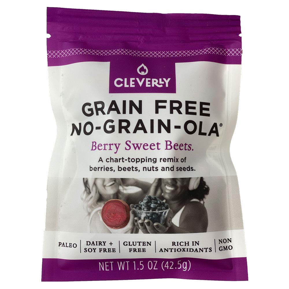 NO-GRAIN-OLA - Grain Free Granola | Paleo Friendly Healthy Snacks | Natural, Dairy Free, Soy Free, No Refined Sugars, Non GMO - Berry Sweet Beets