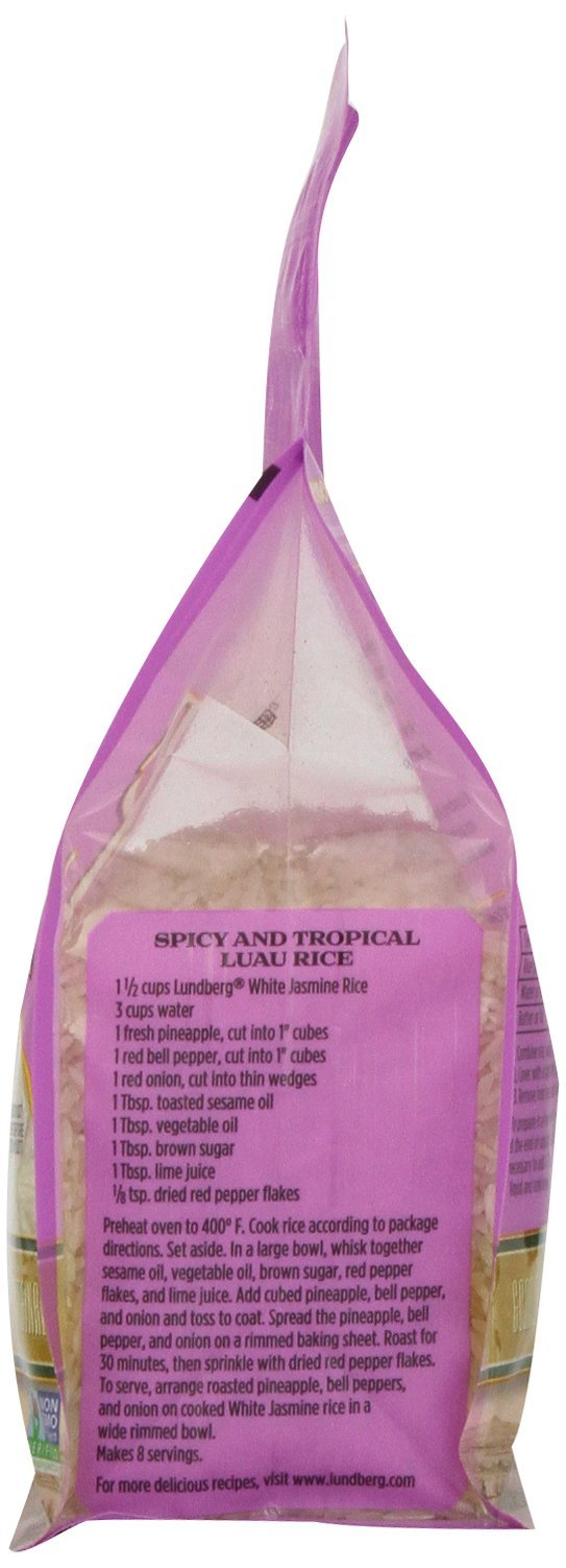 California White Jasmine Rice 2 Pounds (Case of 6)