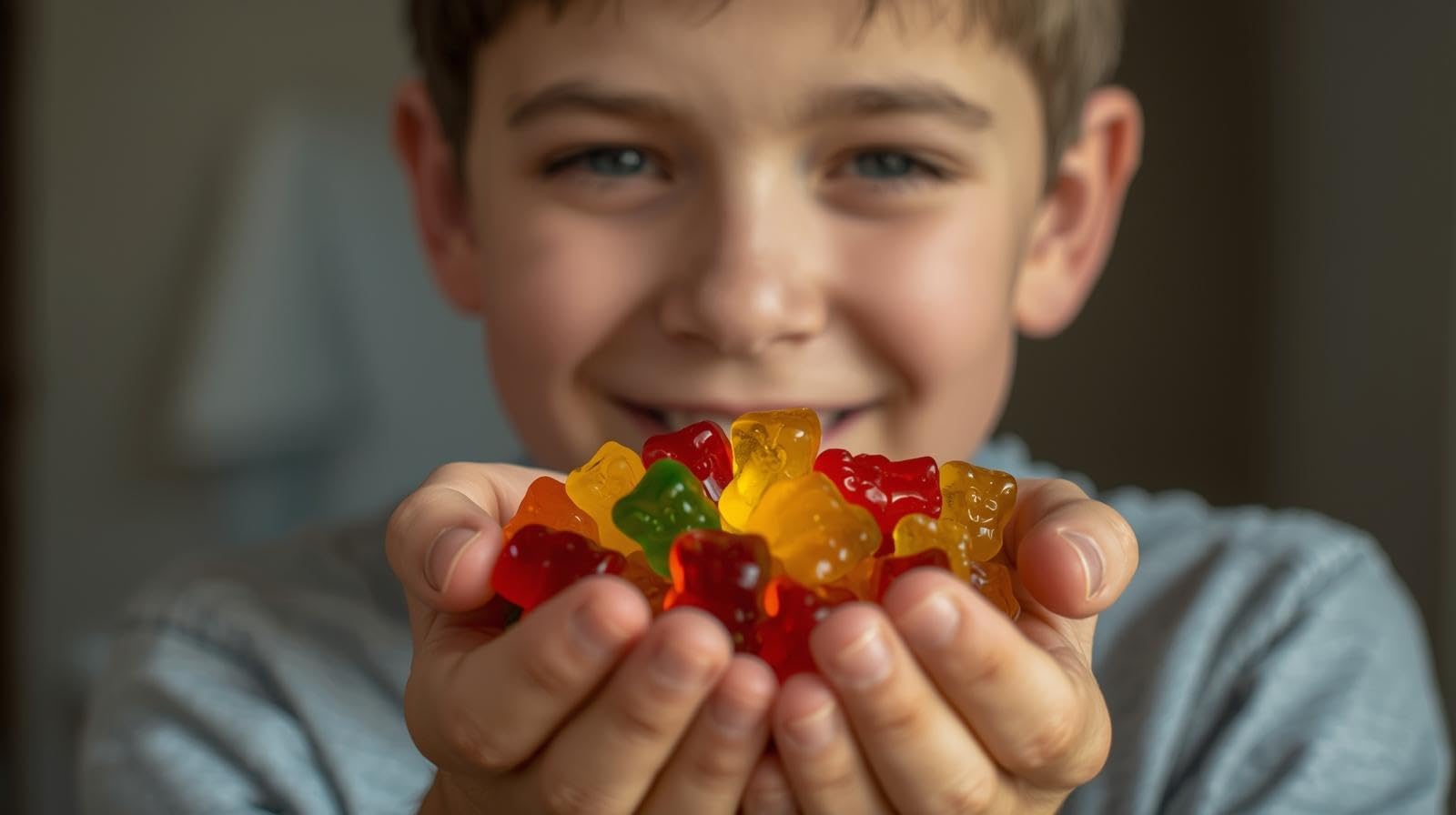 Gummy Bears, Amazing Grace Snacks, Fruity Gummy Candy Packs, Pack of 6, Gluten Free Snacks, For all seasons, For Kids and adults, Prayerfully made