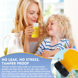 LIMITADA Black Plastic Juice Bottles