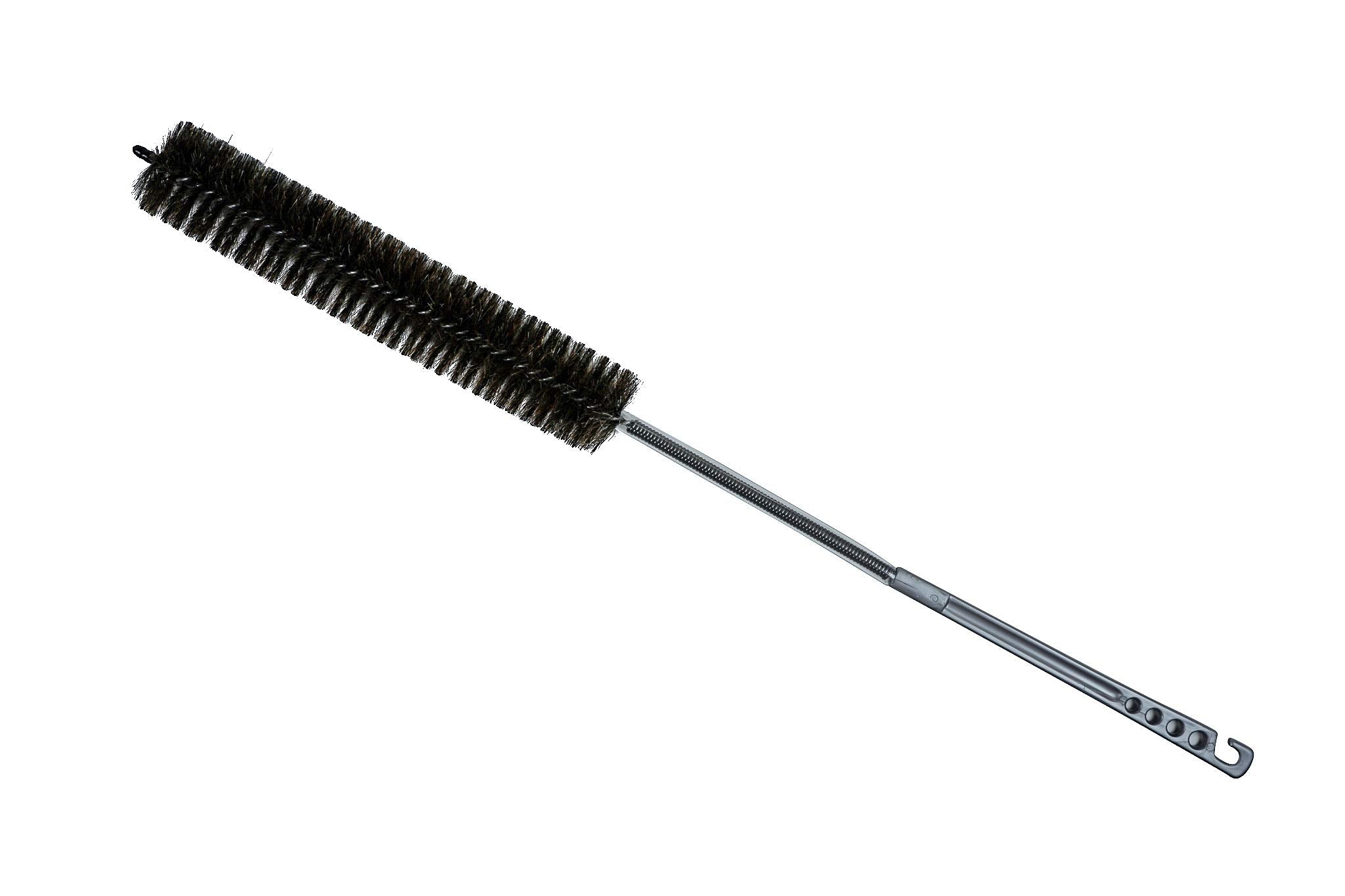 KONEX Flexi-Clean Pro Flexible Dryer Vent Cleaning Brush - 33” Long Horsehair Coil & Lint Trap Cleaner for Refrigerator Coils, Dryer Vents, Appliance