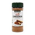 Badia Organic Cinnamon Powder, 2 oz - Warm & Sweet Flavor for Baking, Oatmeal, Smoothies, Coffee & Desserts