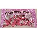Palmer Cookies & Creme Hearts, white chocolate with cookie bits Valentines 4.5oz bag