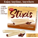 Vincinni Cream Wafer Sticks - Delicious Wafer Snacks with Rich Chocolate Cream for Everyday Enjoyment- Light Italian Cookies Made with Crispy Layers