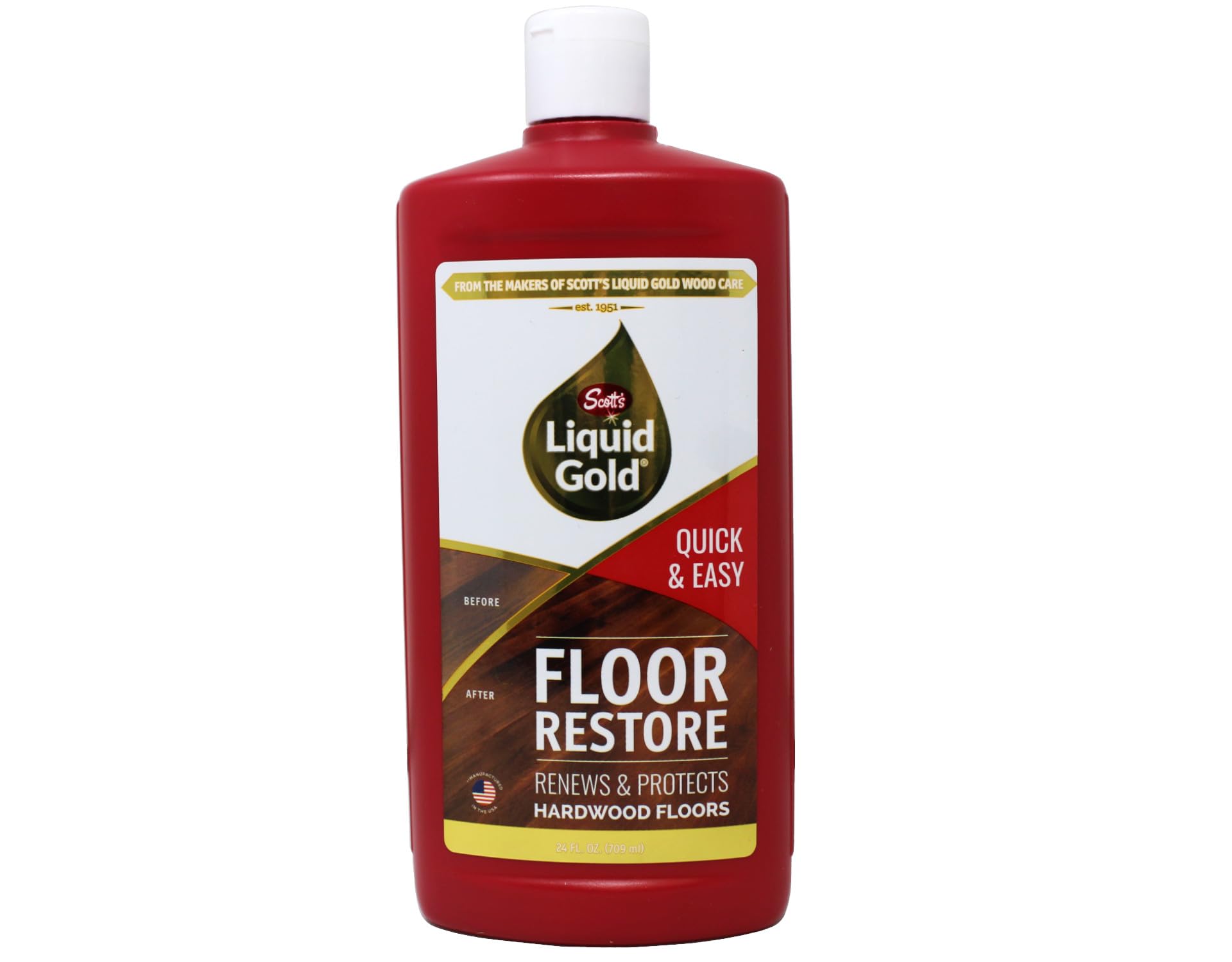Scott's Liquid Gold Floor Restore, Renews Hardwood Floors - Pack of 2