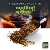 Traditional Mulling Spices, by Herb Co, Spice Blend for Mulled Wine Spices, Apple Cider, Tea & Wine, 1/4 lb