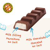 Kinder Chocolate Single Bars, 6-Pack. Individually Wrapped Milk Chocolate Bars (126g)