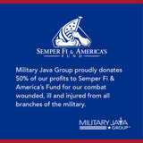 Military Java Group 3-12 oz Bag Coffee Variety Pack: Jarhead, Bravo Zulu, and Stars & Stripes Java