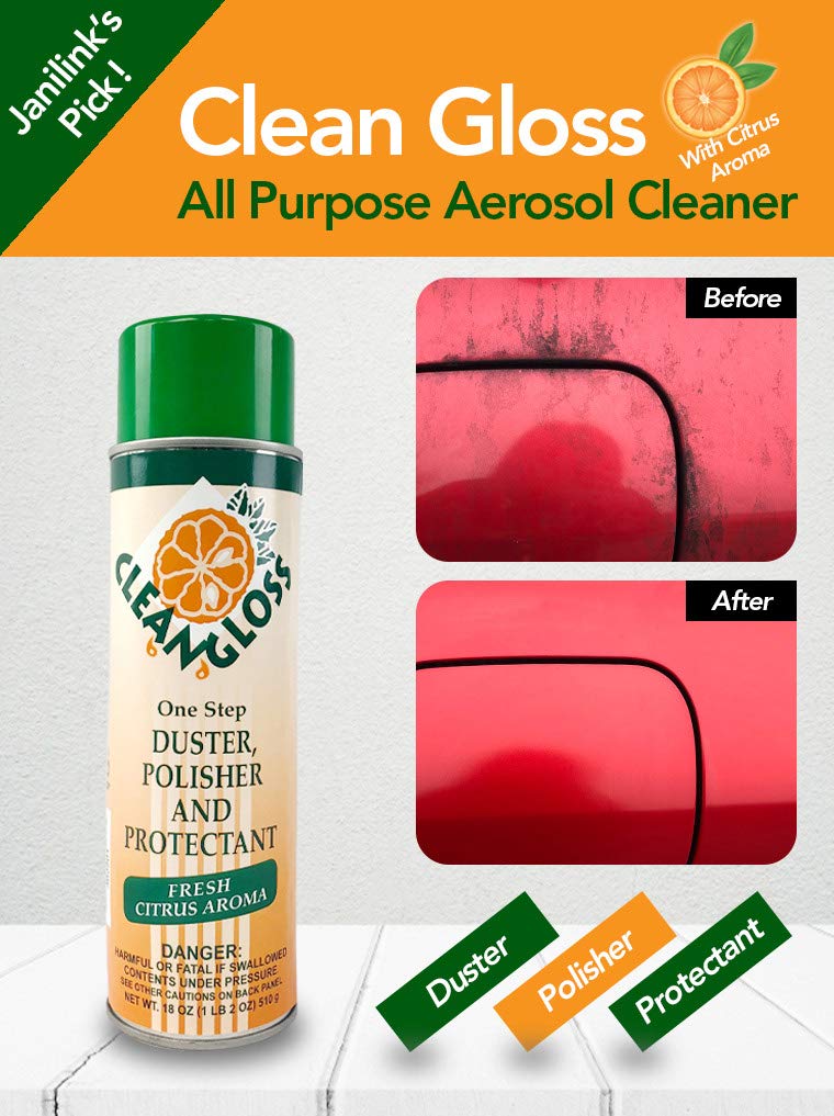 JANILINK Clean Gloss One Step Polisher Citrus [SET OF 3] | 302201CN