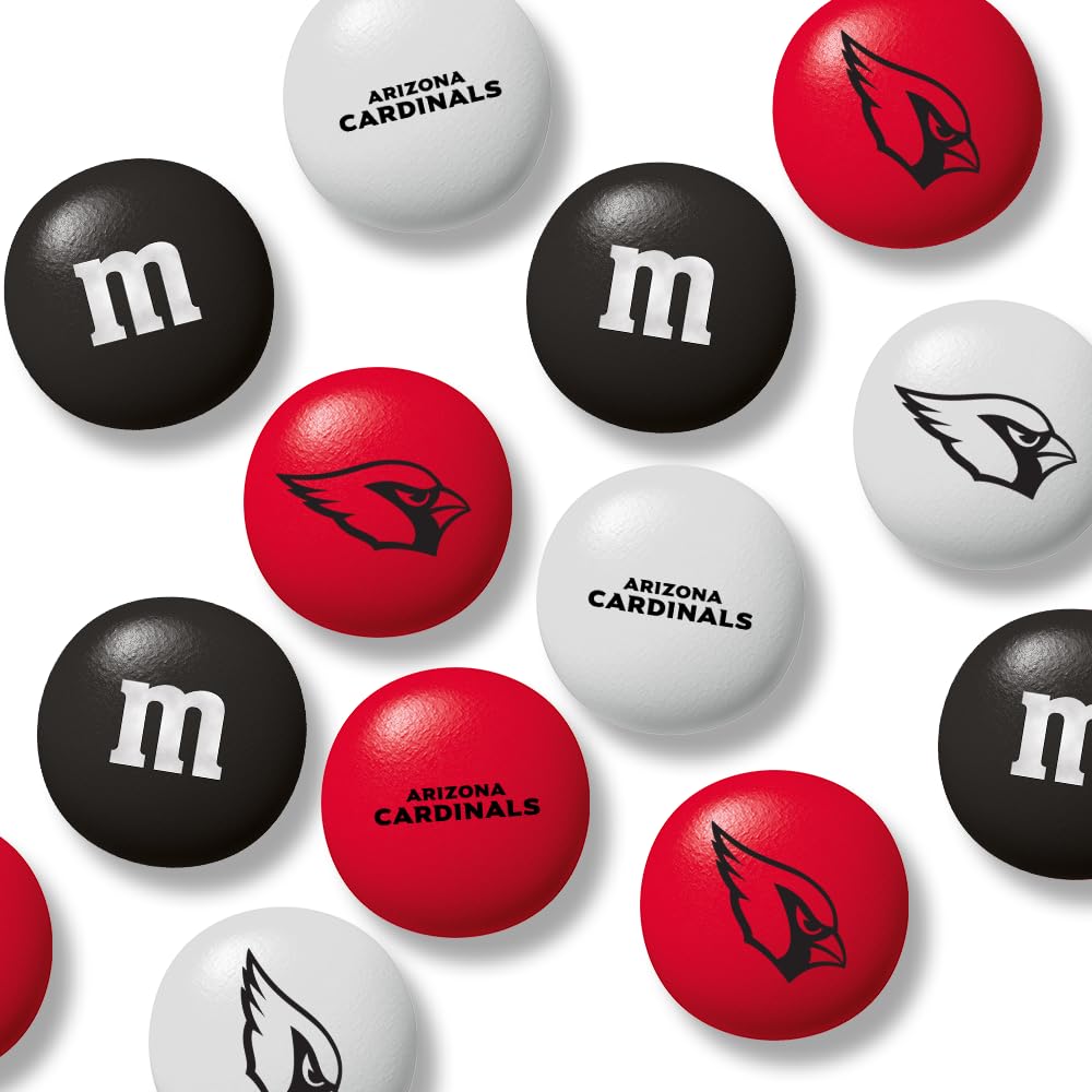M&M'S NFL Arizona Cardinals Milk Chocolate, 2 lb Bulk Bag