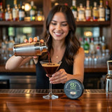 ORGANIC ESPRESSO MARTINI BEANS - MARTINI GARNISH FOR COCKTAILS - EDIBLE DARK ROAST ESPRESSO BEANS - OG ORGANIC GARNISHES - CRAFT COCKTAIL - HOME