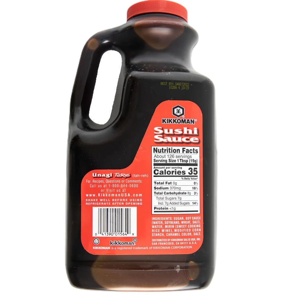 Kikkoman Sushi Sauce Unagi 64oz (2 Pack)