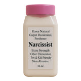 Roses Natural Carpet Deodorizer Powder - Multiple Scents, Pet & Kid Friendly, 16 oz (Narcissist)