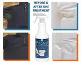 Sanco Industries Pit Stop - Sweat Stain & Deodorant Stain Remover, Multi-Stain & Multi-Purpose Formulated Spray, Safe for All Fabrics - 32 Ounces
