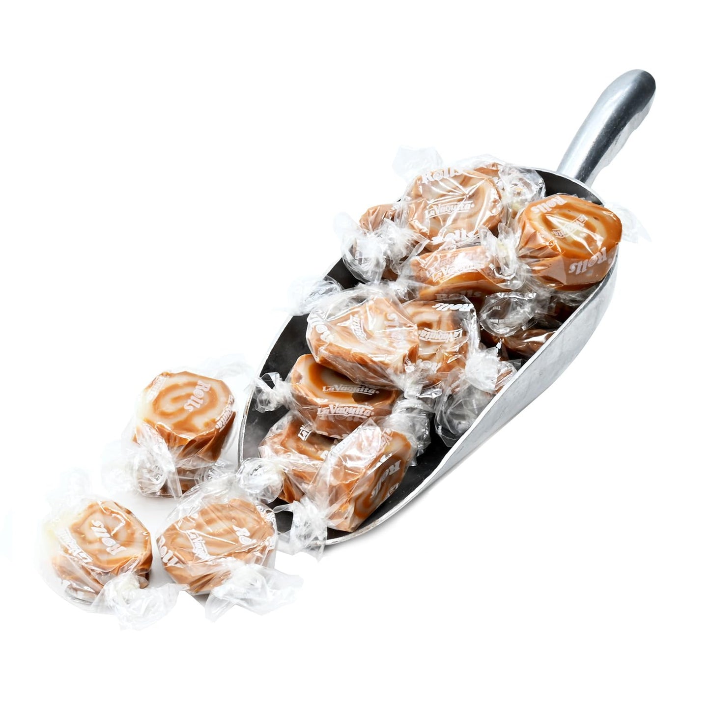 Candy Retailer Caramel Rolls Candy (1 Lb, Coconut)