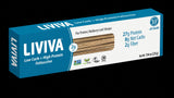 LIVIVA Low Carb High Protein KETO Value Pack Spaghetti Noodle Pasta 6 Pk - 135 g Protein per Box with Pea Protein & Konjac Flour - 8g Net Carbs