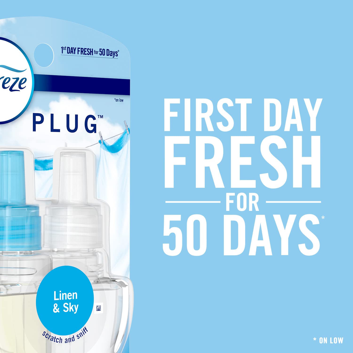 Febreze Odor-Fighting Fade Defy Plug Air Freshener Refill - Fig & Plum - 1.74 fl oz/2pk