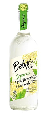 Belvoir Organic Elderflower Lemonade, 25.4 Fl Oz | Organic and Refreshing Elderflower Lemonade | Made with Natural Ingredients | Perfect for Summer |