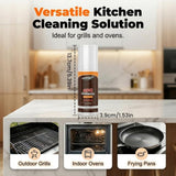 SundownAura Fast-Acting Heavy-Duty Grill Degreaser Spray, 2026 New bbq grill cleaner and degreaser smoky stains degreaser For Outdoor BBQ Cleaner