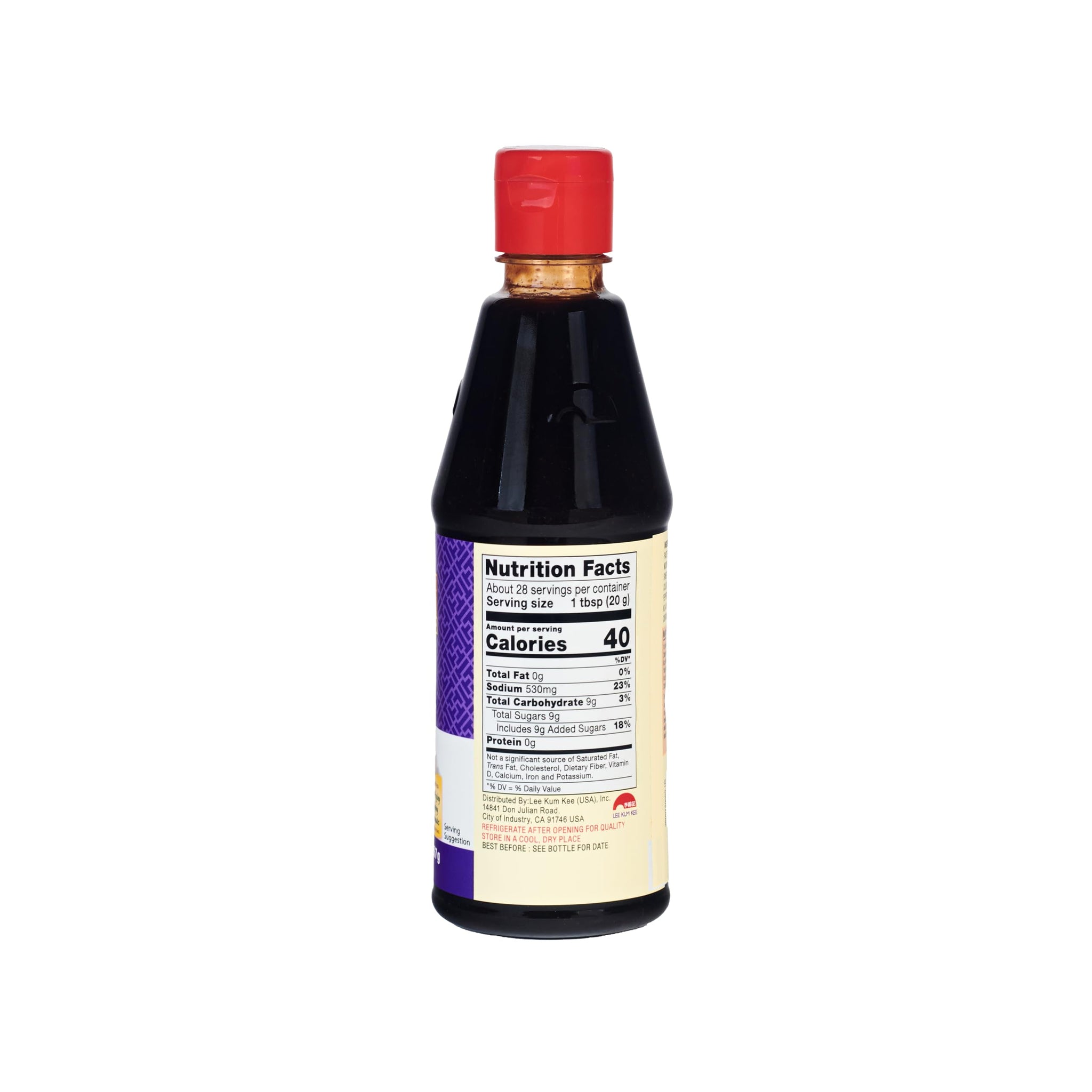 Lee Kum Kee Hoisin Sauce (20 oz - 1 Pack), Sweet & Savory, Ideal for Marinades, BBQ Sauce, Dips, Stir-Frying, Pizza, and Soup Noodles