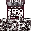 HERSHEY'S Zero Sugar Assorted Chocolate Candy Bag, Zero Sugar Assorted Flavors, for Special Occasions (1 Pound, Milk Chocolate)