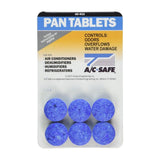 AC-Safe Air Conditioner Pan Cleaner Tablets - 6 Ct - Drain Pan for HVAC Drain Line - Condensate Line Maintenance Tablets - Unit Care Solution