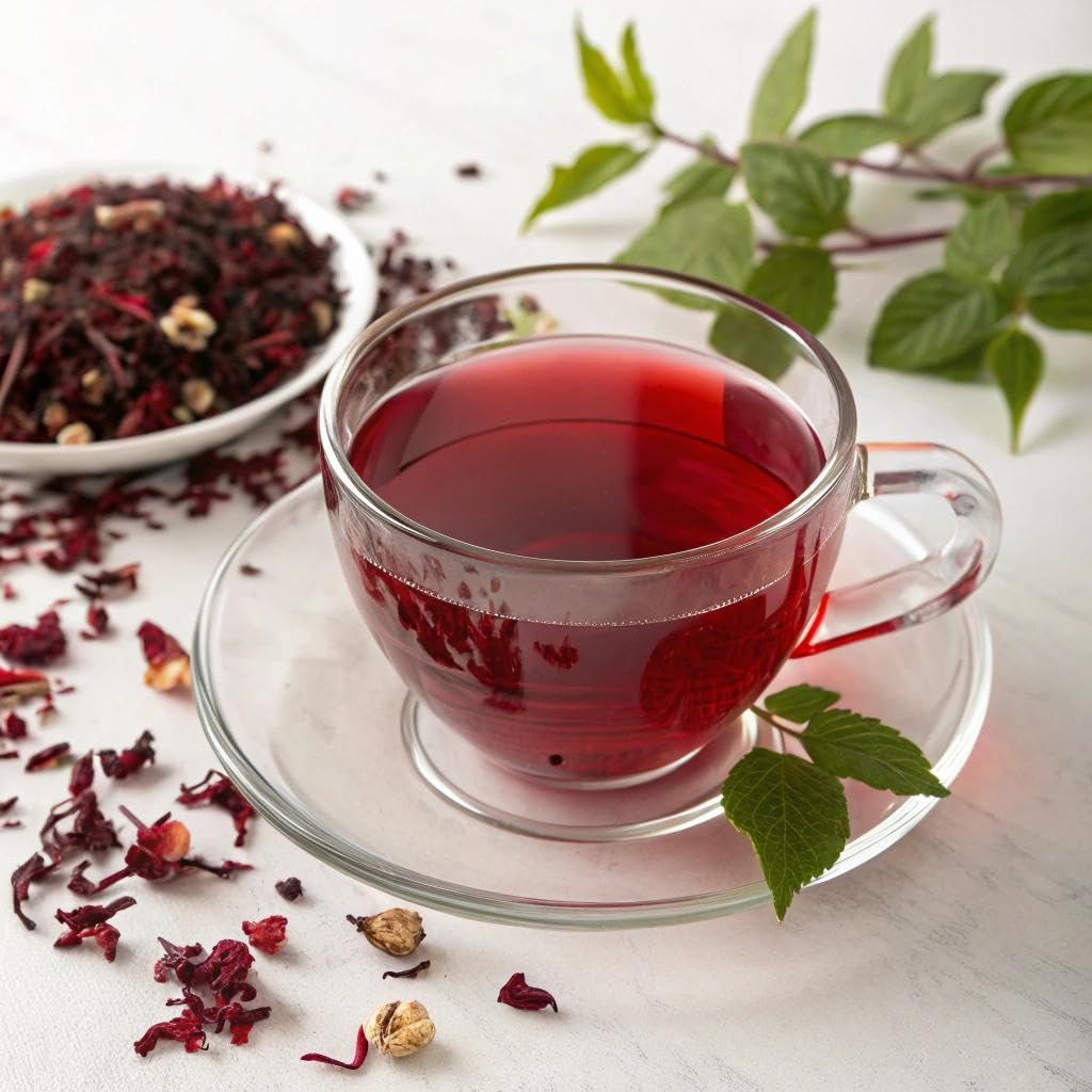 Davidson's Tea, Tulsi Hibiscus Flower, 16-Ounce Bag