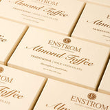 Enstrom Milk Chocolate Almond Toffee 1lb box | Handcrafted | Gluten Free | Kosher Dairy | All Natural