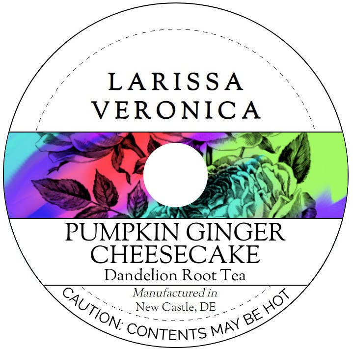 Pumpkin Ginger Cheesecake Dandelion Root Tea (Single Serve K-Cup Pods) (12 pods, ZIN: 576531) - 3 Pack