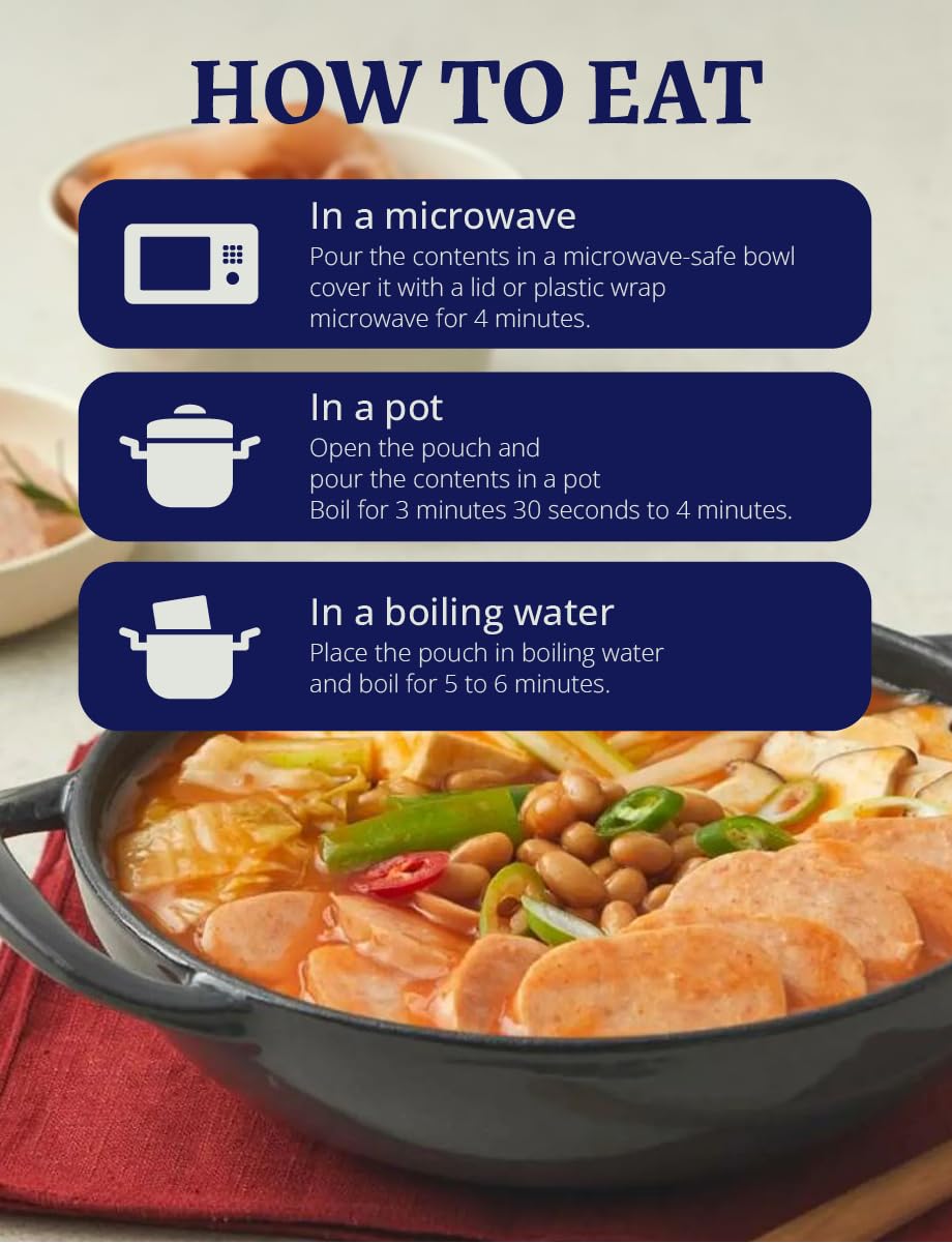 KULOSORY [Pack of 2]Korean Soup Budaejjigae - 16.2oz / K-Army Stew ?? ????