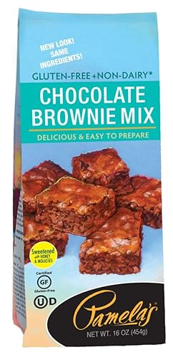 Pamela's Gluten Free Chocolate Brownie Mix, 16 oz (454 g)