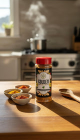 Vive Natural All Natural Seasoning Gluten-Free Chicken Steak Ribs Brisket (8.4oz) (8.4 oz (240g), Golden Drift Mild Spicy Blend)
