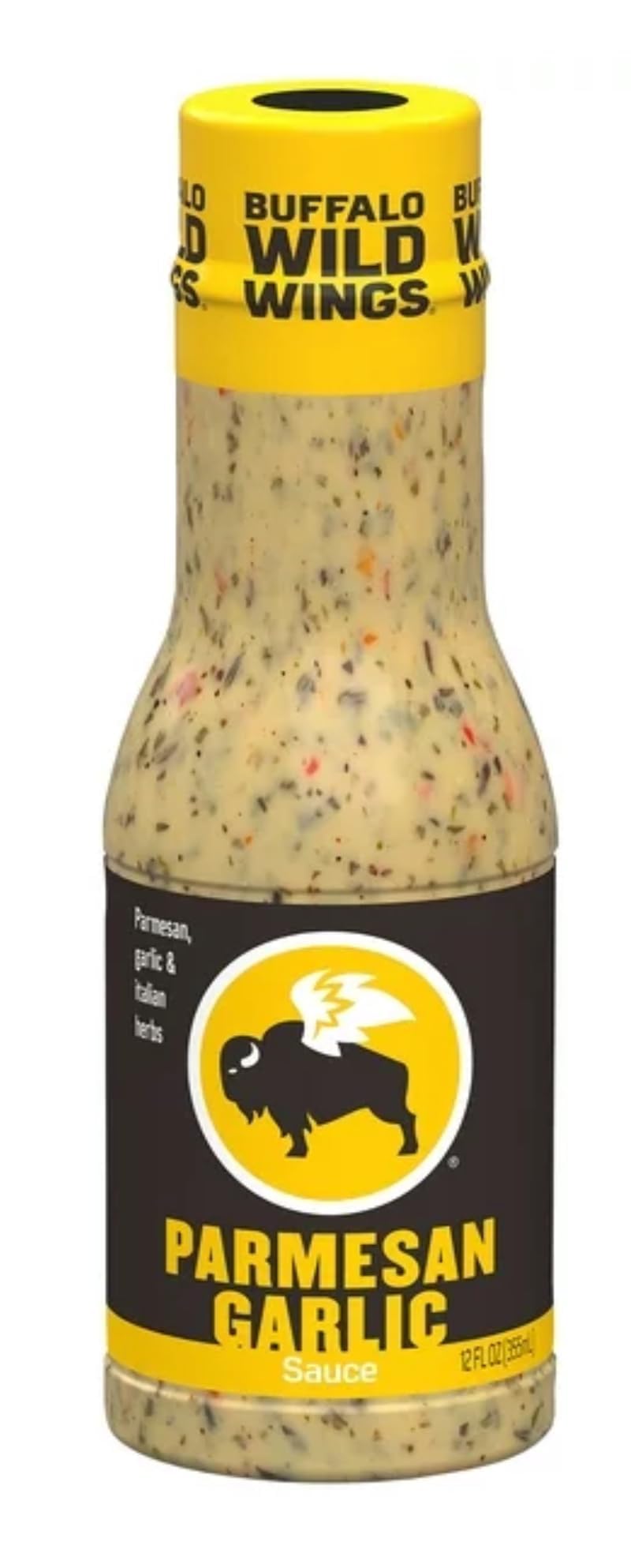 Buffalo Wild Wings Parmesan Garlic Sauce - Pack of 2 - Parmesan Roasted Garlic with Italian Herbs